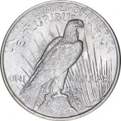 Срібна монета Мирний Долар 1 долар 1922 США (BU)