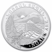 Серебряная монета 1oz Ноев Ковчег 500 драм 2024 Армения