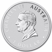 Серебряная монета 1oz 125 лет Пертскому Монетному Двору 1 доллар 2024 Австралия