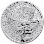Серебряная монета 1oz Фантом 1 доллар 2022 Тувалу