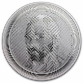 Серебряная монета 1oz Пиктограмма Винсент ван Гог 5 долларов 2024 Токелау (Prooflike)