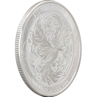 Серебряная монета 1oz Феникс 2 доллара 2024 Ниуэ (Prooflike)