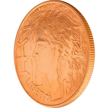 Золота монета Свобода 10 скудо 1978 Сан-Марино