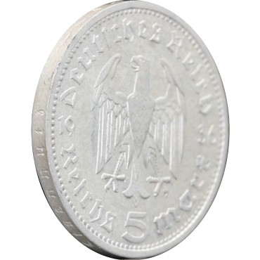 Срібна монета 5 рейхсмарок 1936 Німеччина – Третій Рейх