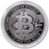 Серебряная монета 1oz Биткоин 2 доллара 2024 Ниуэ
