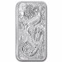 Серебряная монета 1oz Прямоугольный Дракон 1 доллар 2024 Австралия