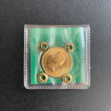 Золота монета Соверен Єлизавети II 1966 Великобританія