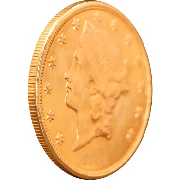 Золота монета 20 доларів США 1859-1907