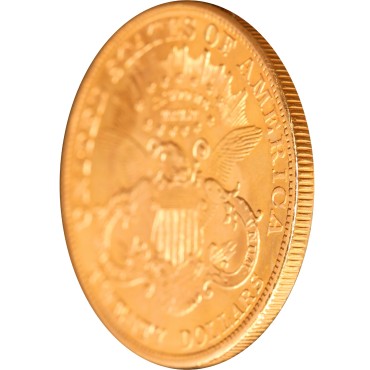 Золота монета 20 доларів США 1859-1907