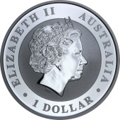 Срібна монета 1oz Коала 1 долар 2015 Австралія