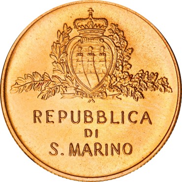 Набір золотих монет Всесвітній День Продовольства 1 скудо і 2 скудо 1981 Сан-Марино