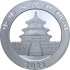 Серебряная монета 30g Китайская Панда 10 юань 2011 Китай