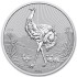 Серебряная монета 2oz Эму Следующее Поколение 2 доллара 2024 Австралия