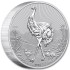 Серебряная монета 2oz Эму Следующее Поколение 2 доллара 2024 Австралия