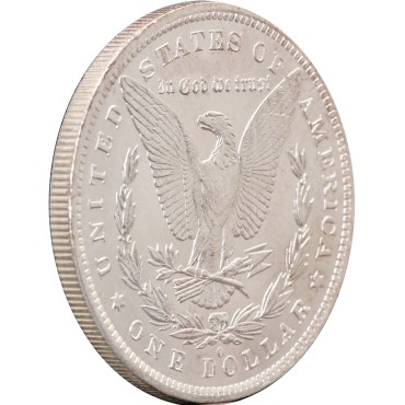 Срібна монета Долар Моргана "O" 1 долар 1884 США (BU)