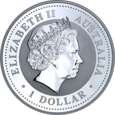 Серебряная монета 1oz Кукабарра 1 доллар 2007 Австралия