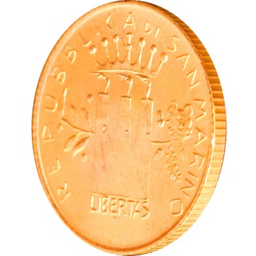 Набір золотих монет Захист Свободи 1 скудо і 2 скудо 1982 Сан-Марино