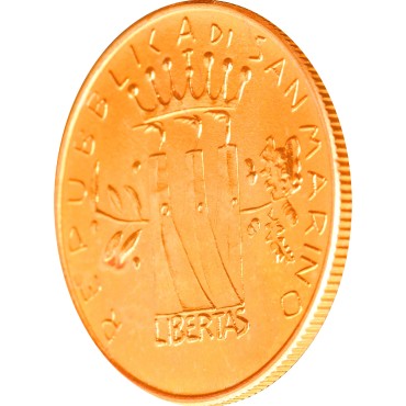 Набір золотих монет Захист Свободи 1 скудо і 2 скудо 1982 Сан-Марино