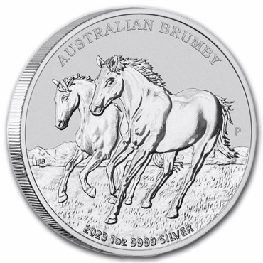 Срібна монета 1oz Австралійський Брамбі 1 долар 2023 Австралія