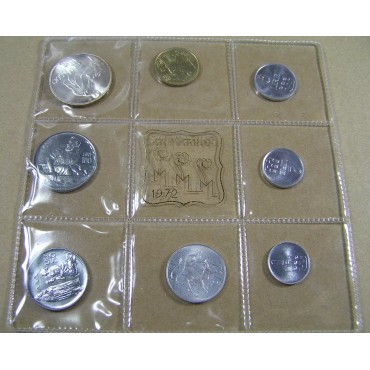 Набор монет (8шт.) 1972 Сан-Марино (UNC)