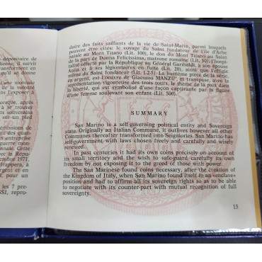 Набор монет (8шт.) 1972 Сан-Марино (UNC)