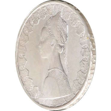 Срібна монета Кораблі Колумба 500 лір 1966 Італія