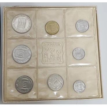 Набор монет (8шт.) 1973 Сан-Марино (UNC)