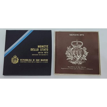 Набір монет (8шт.) 1973 Сан-Марино (UNC)