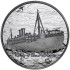 Серебряный раунд 1oz Кораблекрушения SS Tilawa: Тонущая Судьба 2024 США