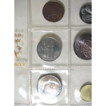 Набор монет (9шт.) Рим 1970 Италия (UNC)