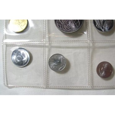 Набор монет (9шт.) Рим 1970 Италия (UNC)