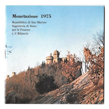 Набор монет (8шт.) 1975 Сан-Марино (UNC)