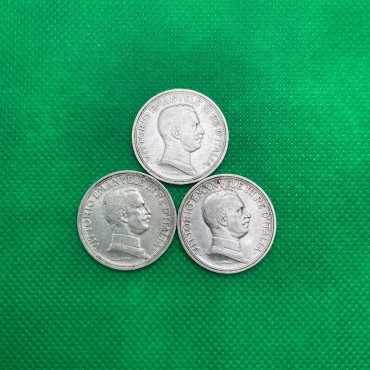 Срібна монета 2 ліри (1914, 1915, 1916) Італія
