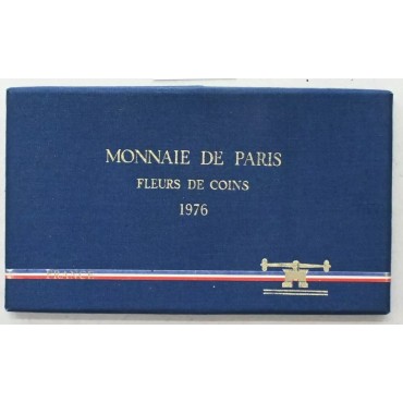 Набір монет (9шт.) 1976 Франція (UNC)