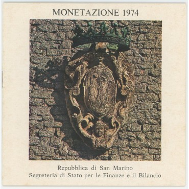Набор монет (8шт.) 1974 Сан-Марино (UNC)