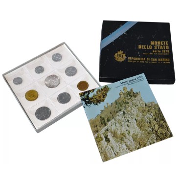 Набор монет (9шт.) 1979 Сан-Марино (UNC)