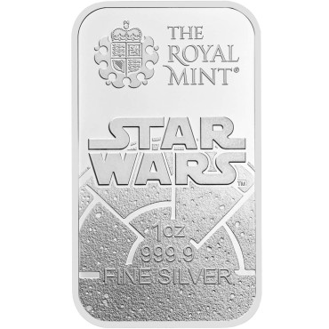 Срібний раунд 1oz Зоряні Війни Темна Сторона 2024 Великобританія