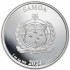 Серебряная монета 1oz Супермен 5 долларов 2024 Самоа (цветная)