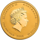 Золота монета 1/2oz Рік Миші (Щура) 50 доларів 2008 Австралія