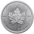 Срібна монета 1oz Кленовий Лист 5 доларів 2025 Канада