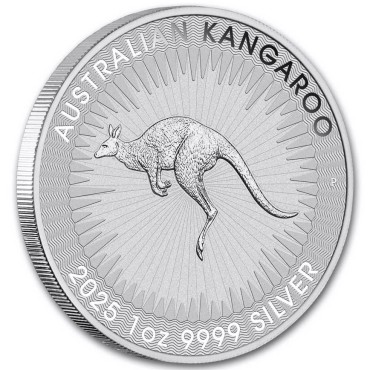 Срібна монета 1oz Кенгуру 1 долар 2025 Австралія (MintDirect® Single)