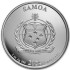 Серебряная монета 1oz Бэтмен 5 долларов 2024 Самоа (цветная)