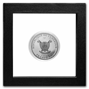Серебряная монета 1oz Пиво Пилснер 1000 франков КФА 2022 Камерун (пруф, цветная)
