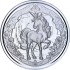Серебряная монета 1oz Единорог 1 доллар 2024 Фиджи