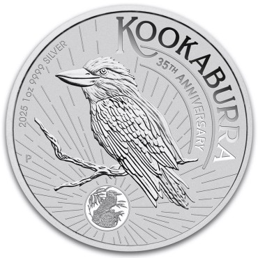 Серебряная монета 1oz Кукабарра 1 доллар 2025 Австралия (MintDirect® Premier + PCGS FS®)
