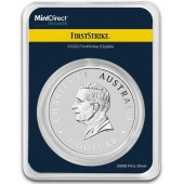 Серебряная монета 1oz Кукабарра 1 доллар 2025 Австралия (MintDirect® Premier + PCGS FS®)