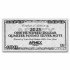 Срібна банкнота 4oz "100 доларів" 2025 США