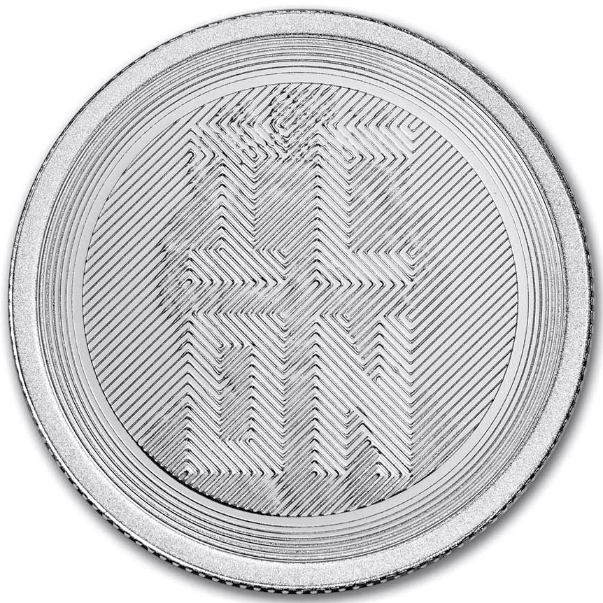 Купить-Серебряная монета 1oz Пиктограмма Королева Елизавета II 2