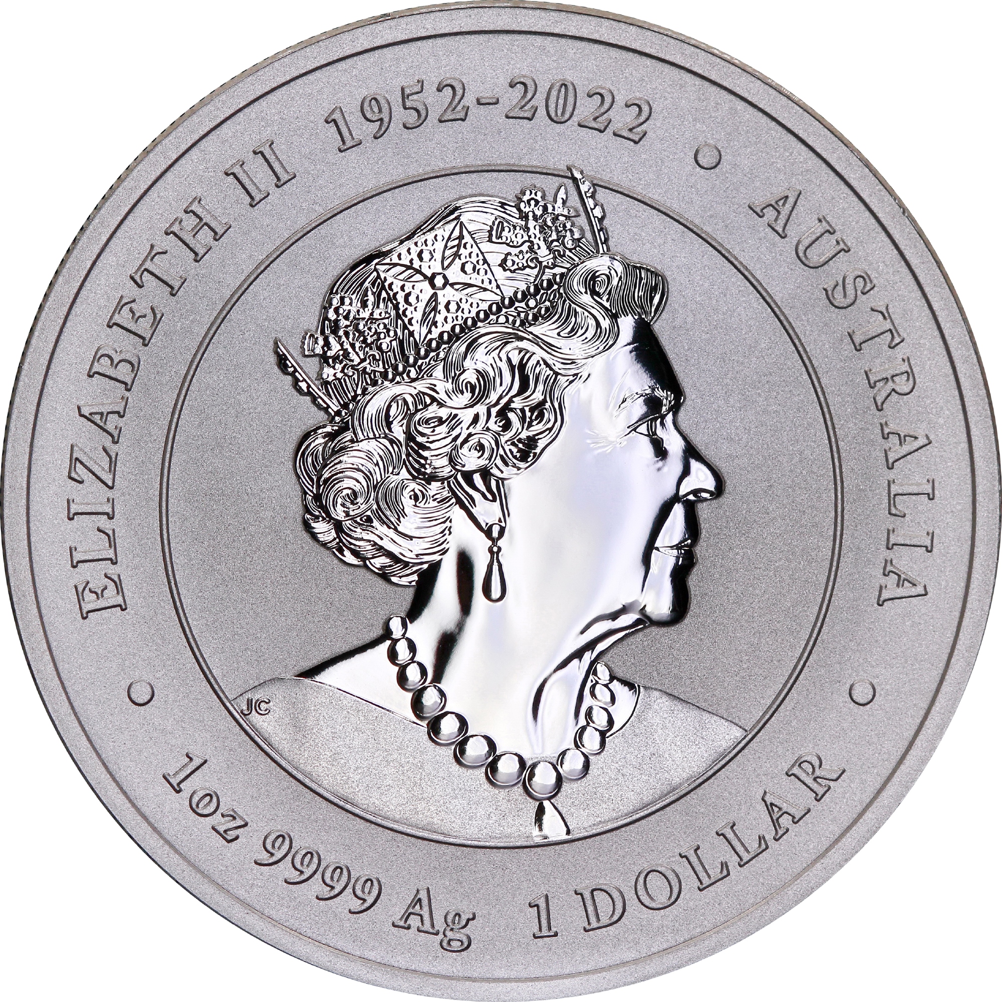 Купить-Серебряная монета 1oz Год Дракона 1 доллар 2024 Австралия в